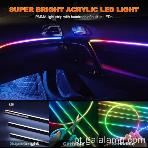 Vibrante Kit de faixa de luz LED LED Ambiance